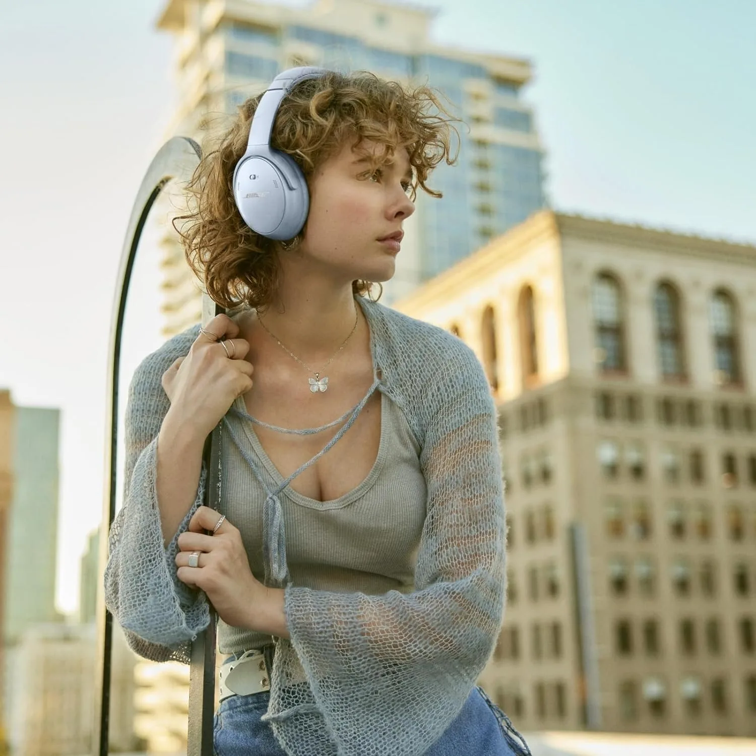 Bose QuietComfort Bleu Pastel Casques Bluetooth