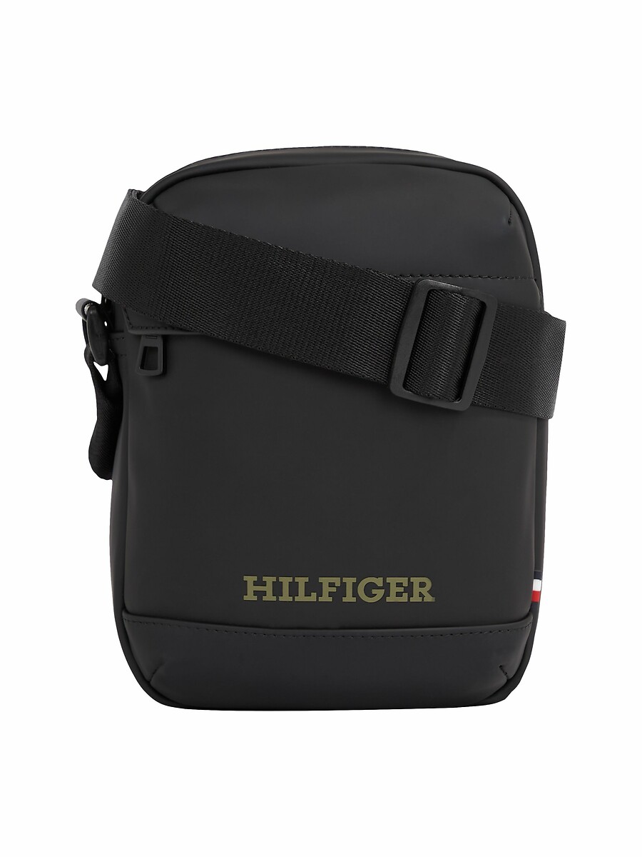TOMMY HILFIGER<br>Bolsa de ombro mini reporter TH Monotype