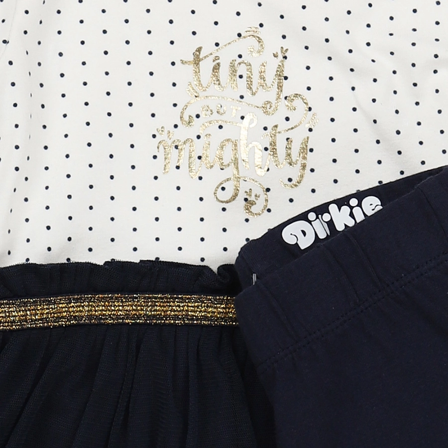 Dirkje Baby-Set 2-teilig navy off white
