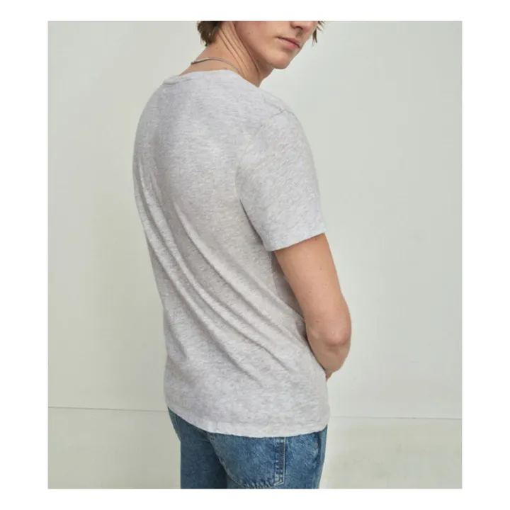 American Vintage T-Shirt Bysapick | Ecru chiné