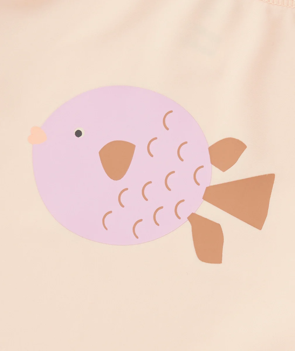LASSIGT-SHIRT ANTI-UV BÉBÉ PÊCHE IMPRIMÉ POISSON
