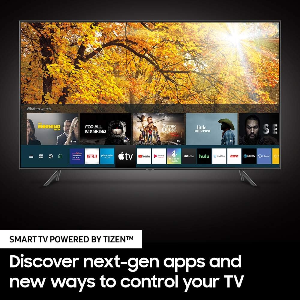 TV Samsung Curva UHD de 55 polegadas Série TU-8300 - Smart TV 4K UHD HDR com Alexa integrada (UN55TU8300FXZA, modelo 2020), PRETO CARVÃO