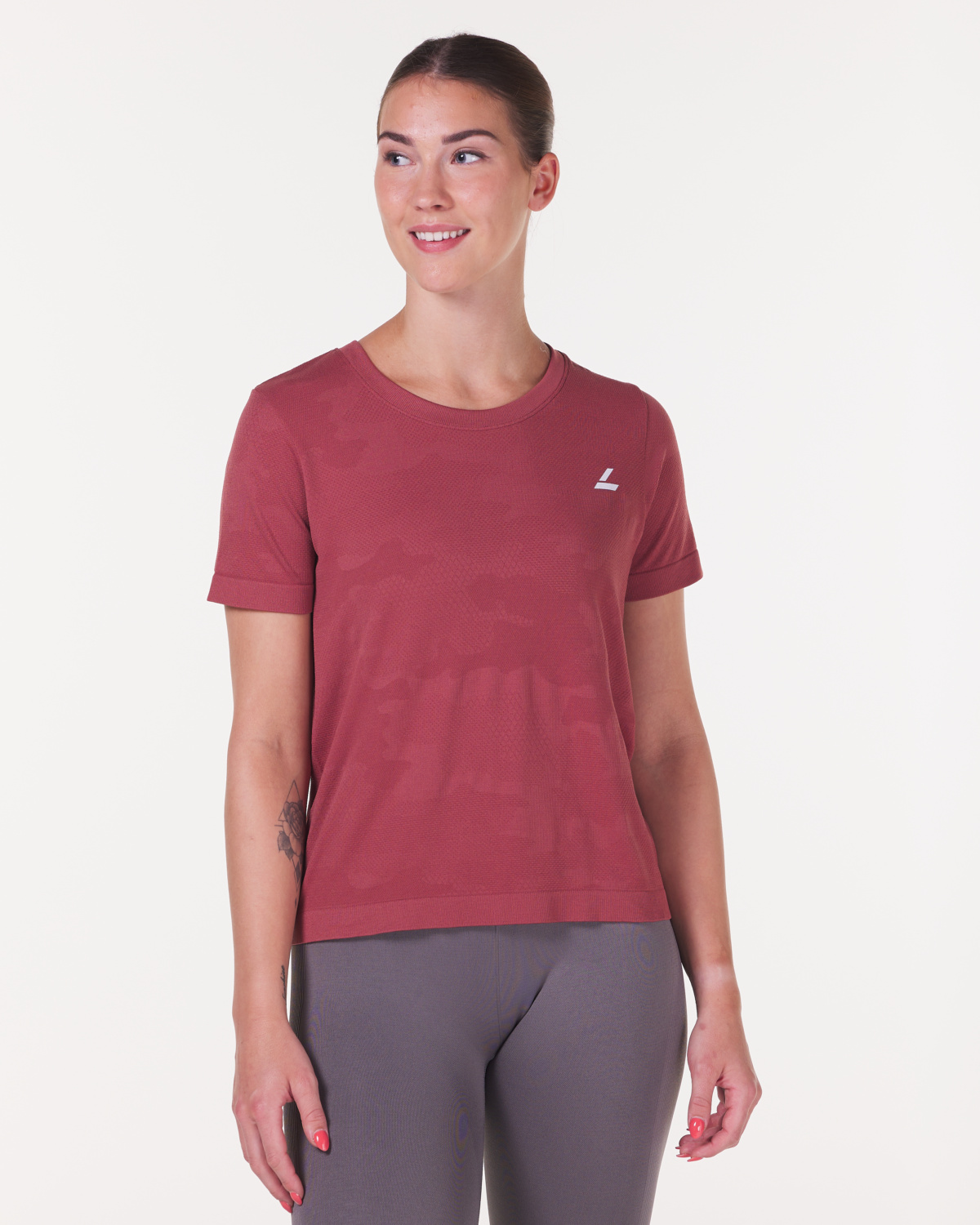 LEVITY Sustainable Habits Tee Recycled Red Clay