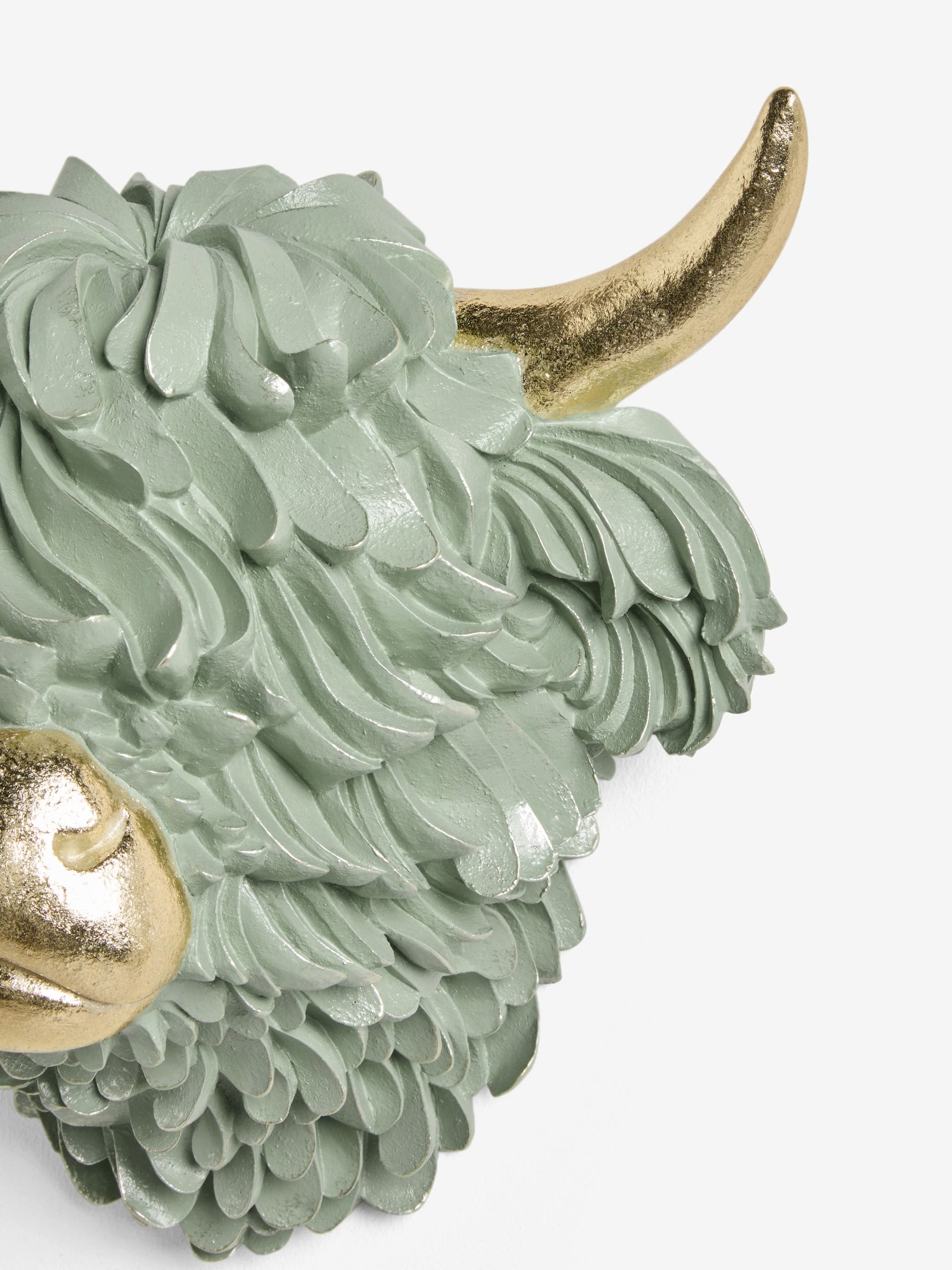 Wandplaquette Hamish The Highland Cow