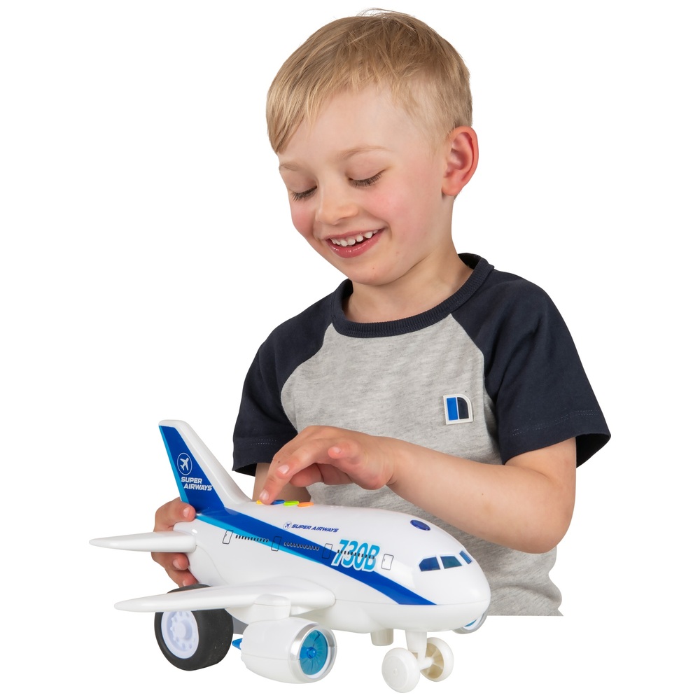 Super Wheelz Licht- und Sound-Flugzeug