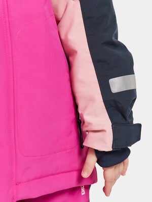 Didriksons Neptun Vinterjakke, Plastic Pink