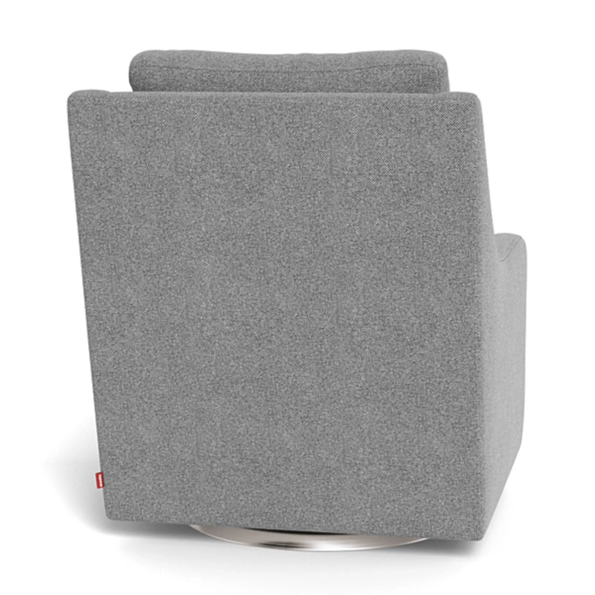 Monte Fauteuil Berçant et Pivotant Vera - Pepper Gris  Argent