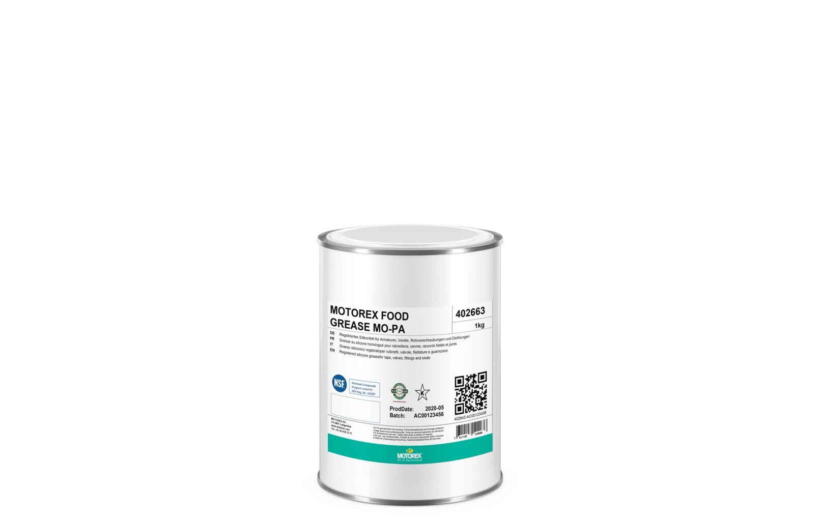 Food MO-PA 1 kg<br>Hochleistungsfett