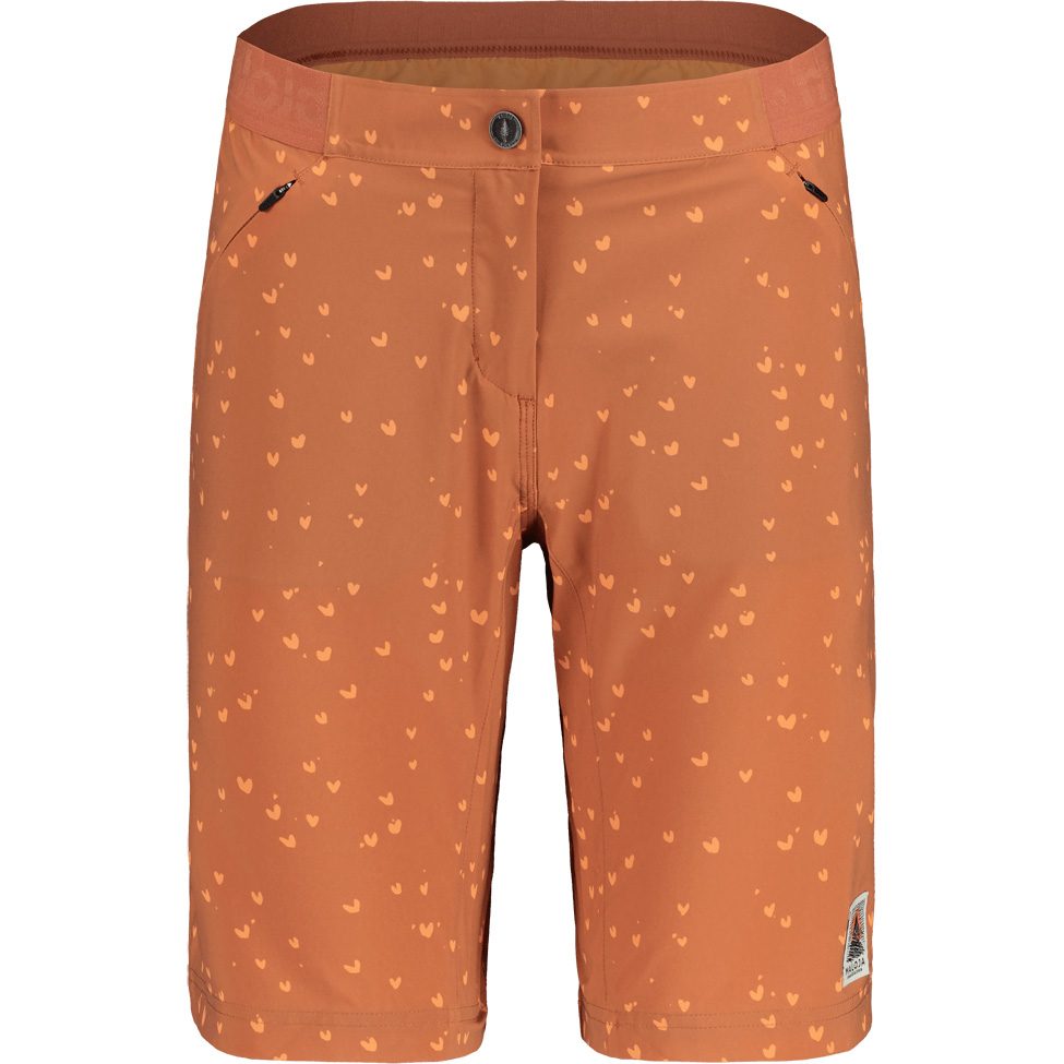 Maloja AnemonaM. Printed Shorts Damen rosewood flying hearts