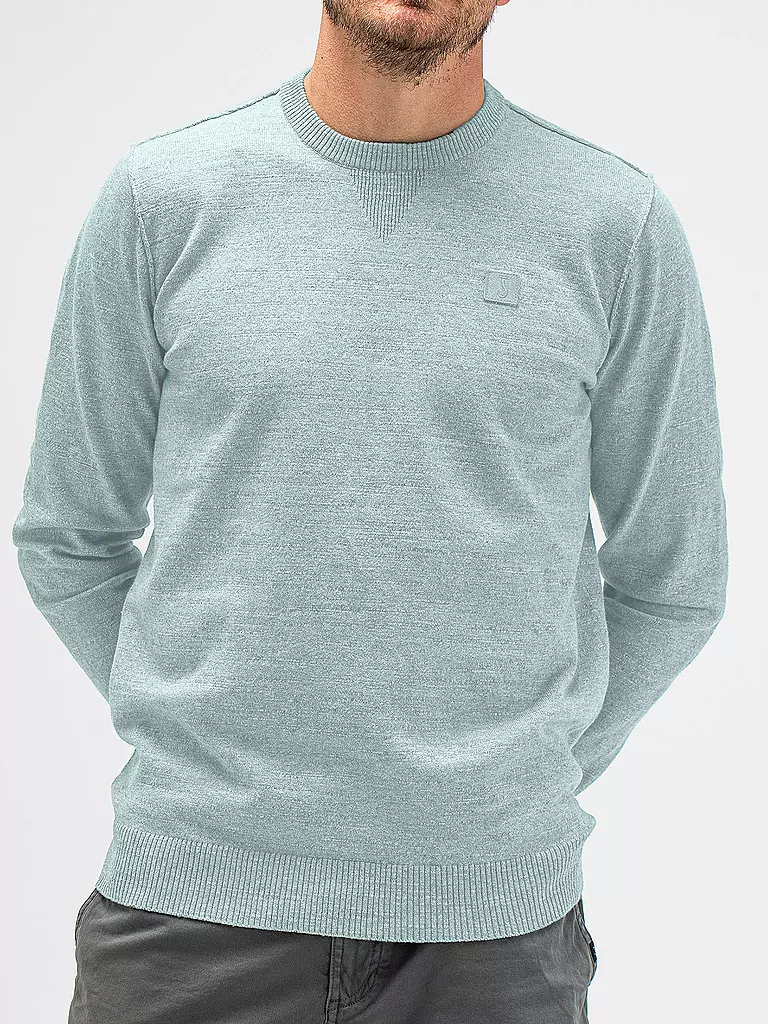 BUTCHER OF BLUE Pullover CLIFDEN hellblau