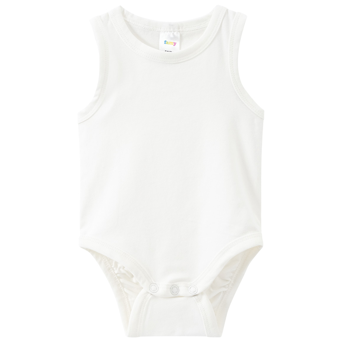 Famy 5 Baby Bodys in verschiedenen Farben grau / weiss