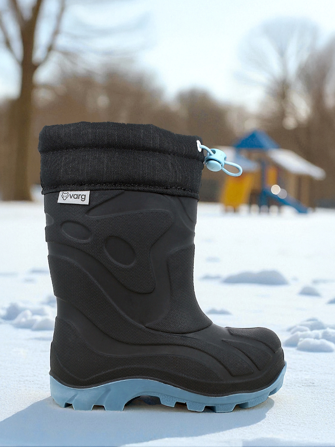 VARG Frost Wool Kids Boot Blue