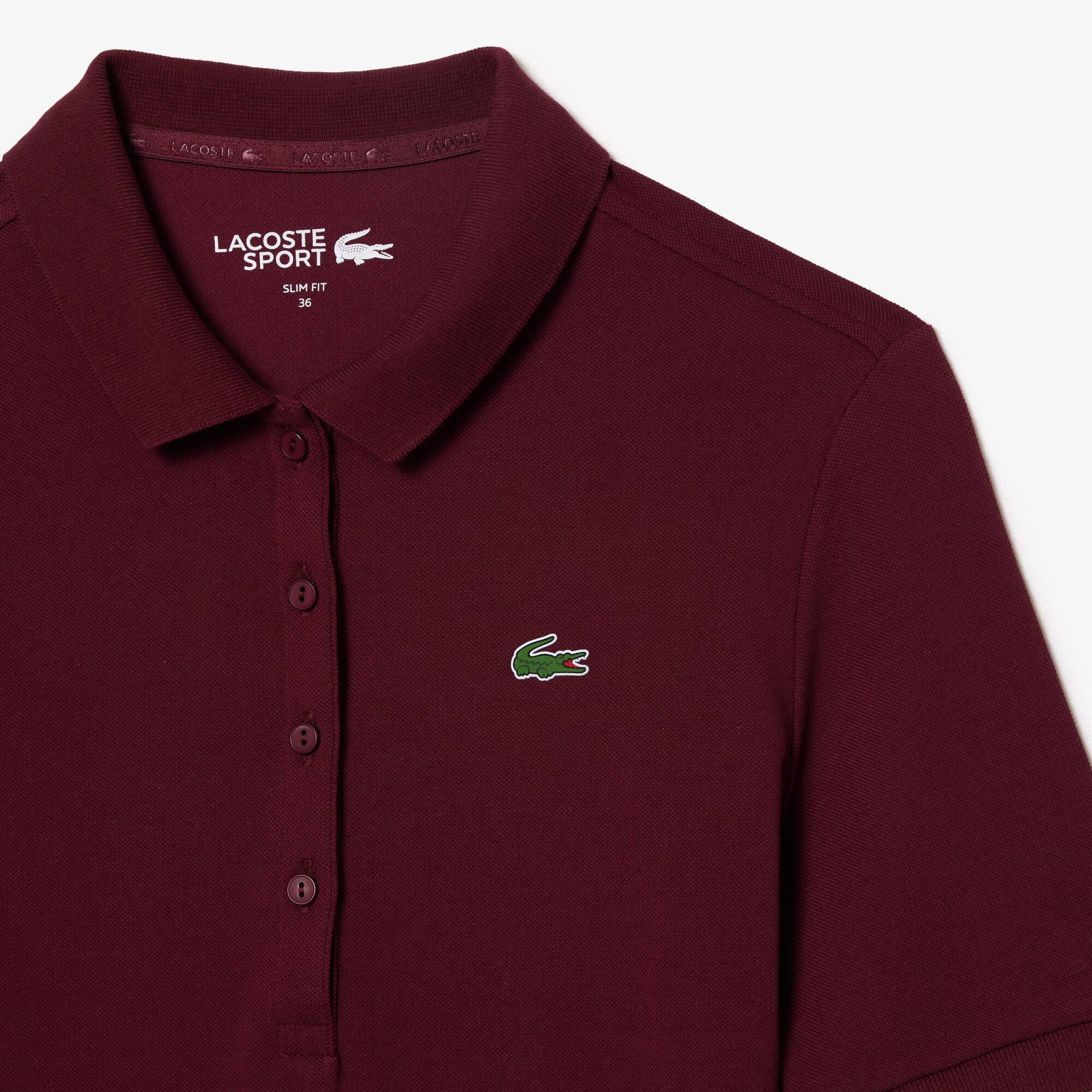 Damen LACOSTE SPORT Golf-Poloshirt aus Bio-Baumwolle Kurze Ärmel - Rot - Lacoste - Damen