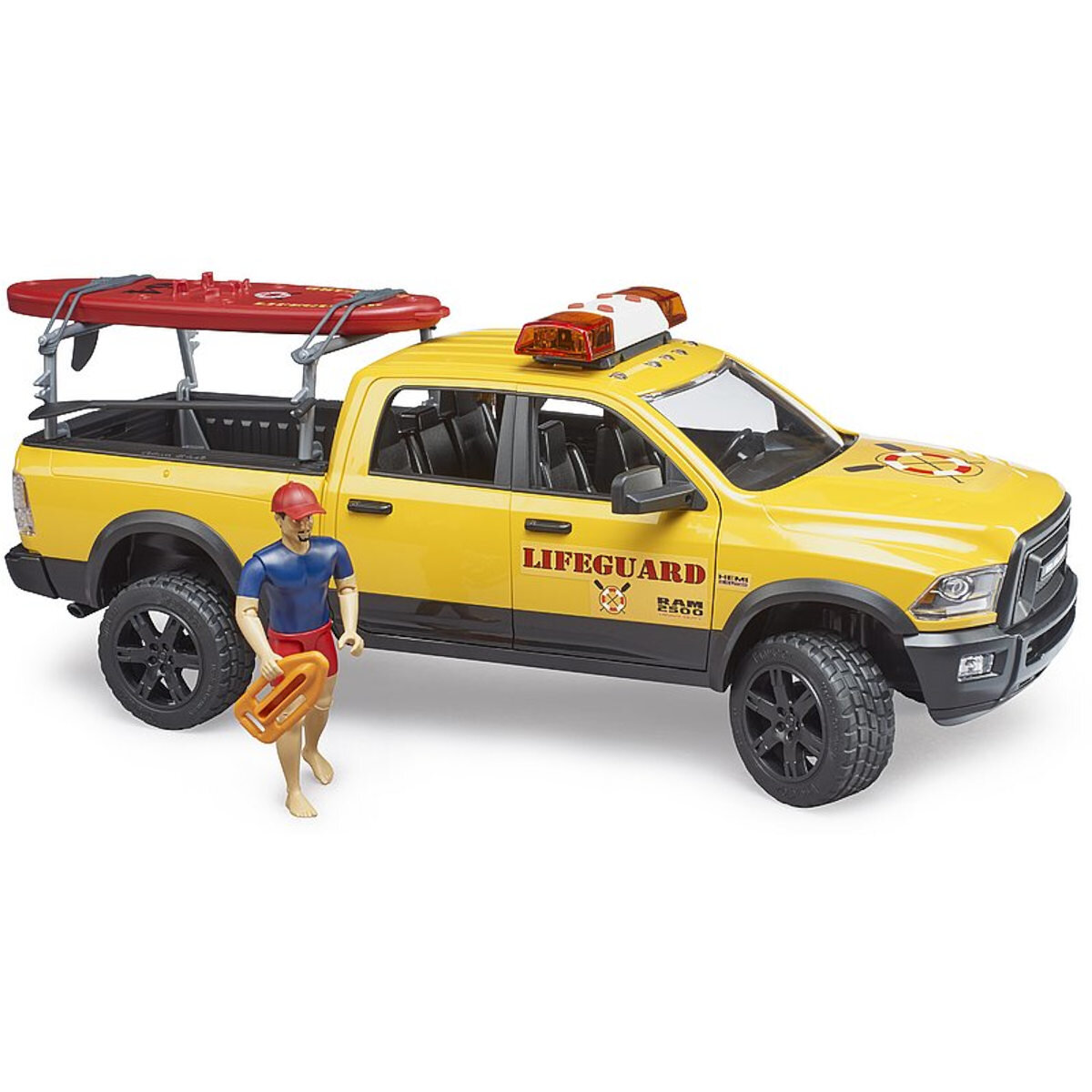 BRUDER Spielwaren GmbH + Co. KG Bruder 02506 RAM 2500 Power Wagon Life Guard