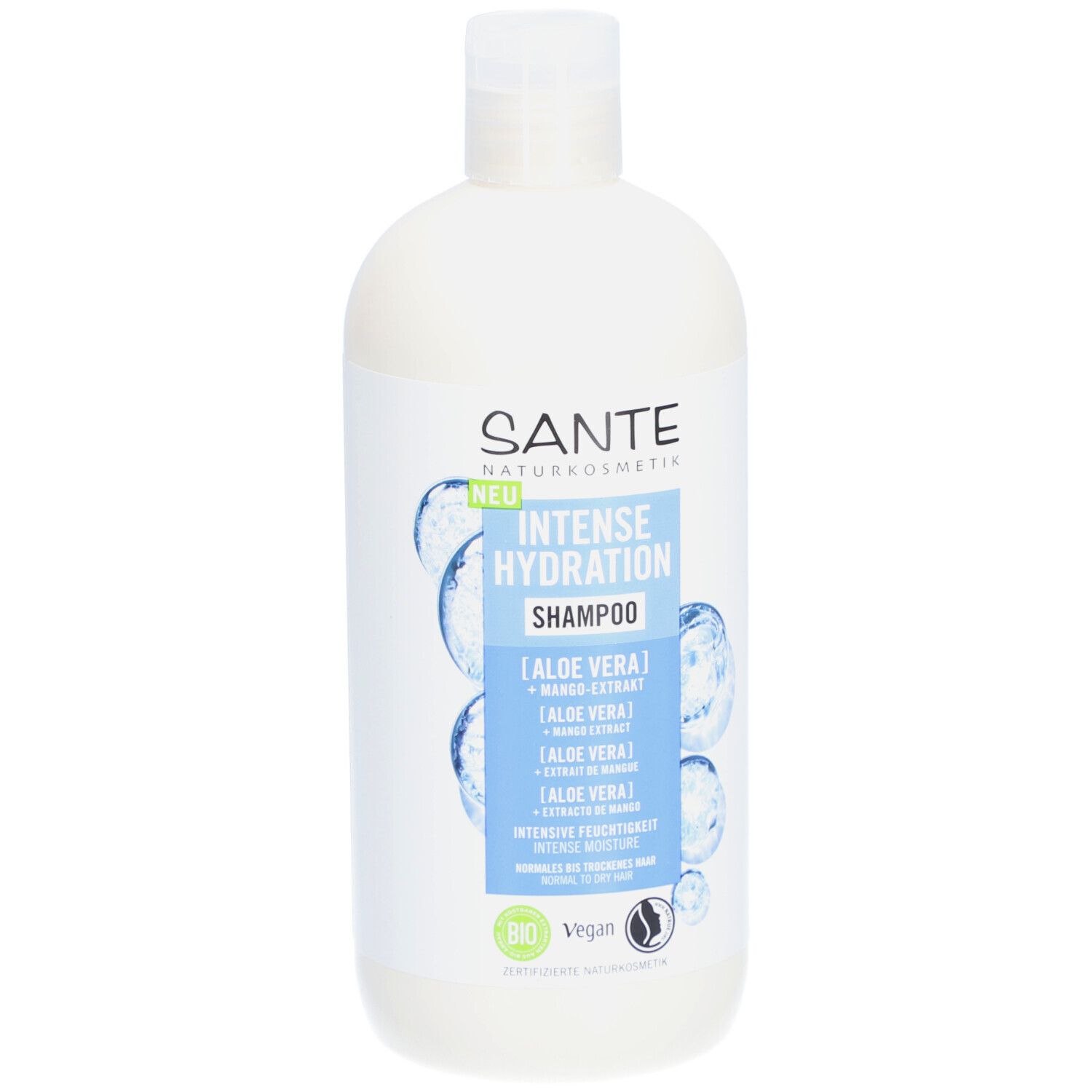 SANTE Naturkosmetik INTENSE HYDRATION SHAMPOO