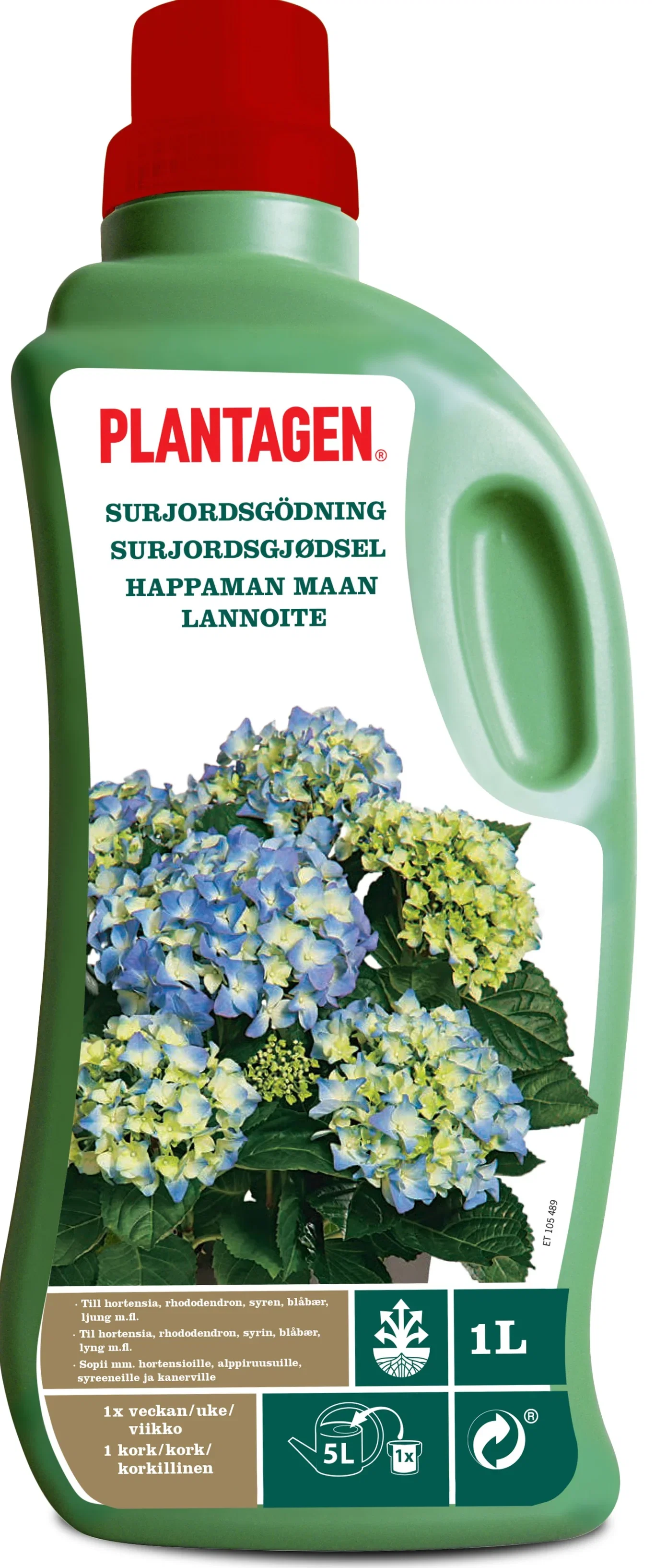 Plantagen Surjordgjødsel 1 L