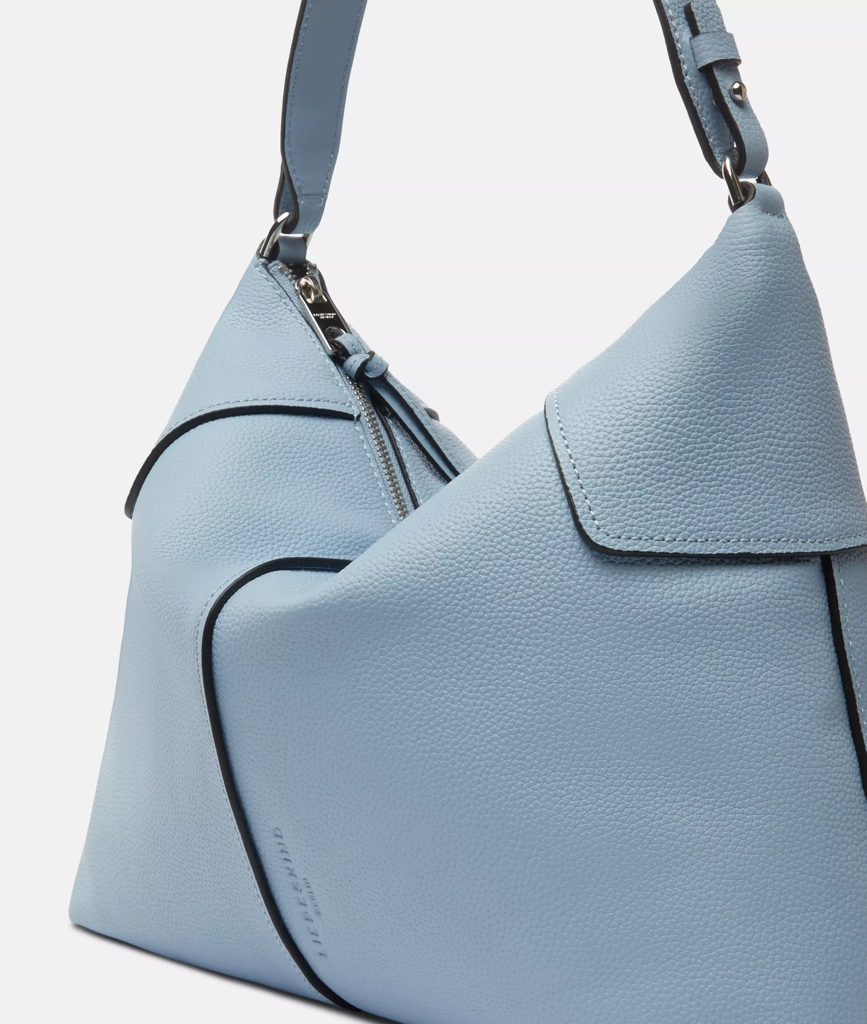 Mila Hobo M Spacious hobo bag made of cowhide leather