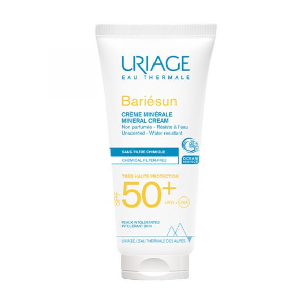 Protetor Solar Uriage Creme de Rosto Mineral SPF50  100ml