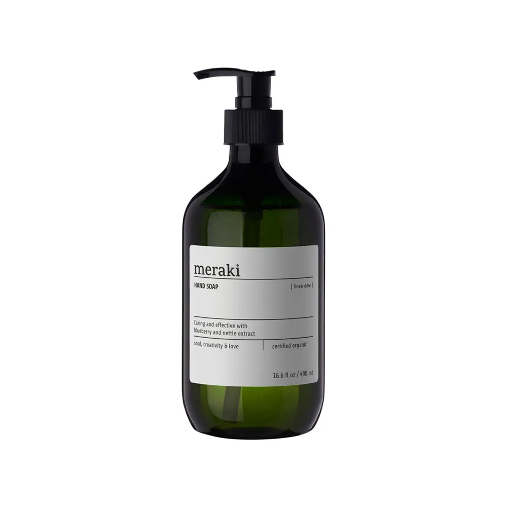 Meraki håndsæbe, Linen Dew - 490 ml