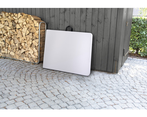 Partytafel Oana Garden Place 180 x 75 x 72 cm zwart wit