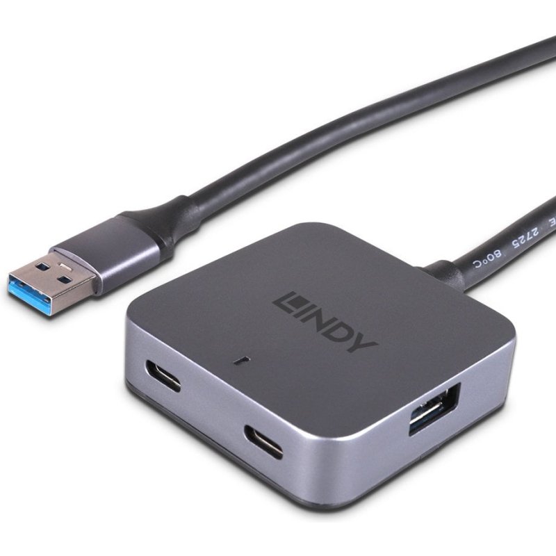 Lindy Hub USB 3.0 5m, 4 ports