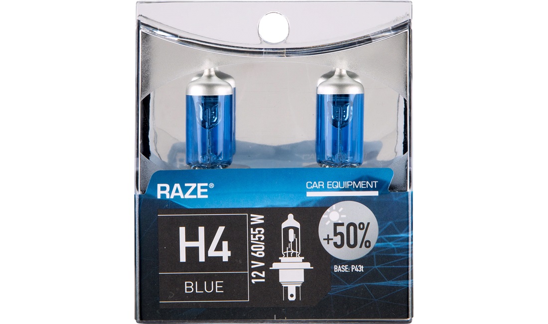 Pæresæt H4 Blue Edition - RAZE