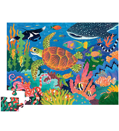 Crocodile Creek Bodenpuzzle - 36 Teile - Sea Turtle