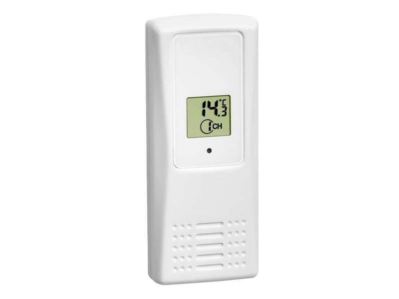 TFA Dostmann Funk-Thermometer TRIO Funk-Thermometer mit 2 Sendern