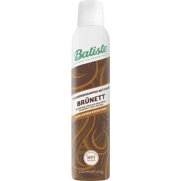 Trockenshampoo mit Farbe Brünette