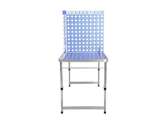 Table bataille navale 120 cm pliable