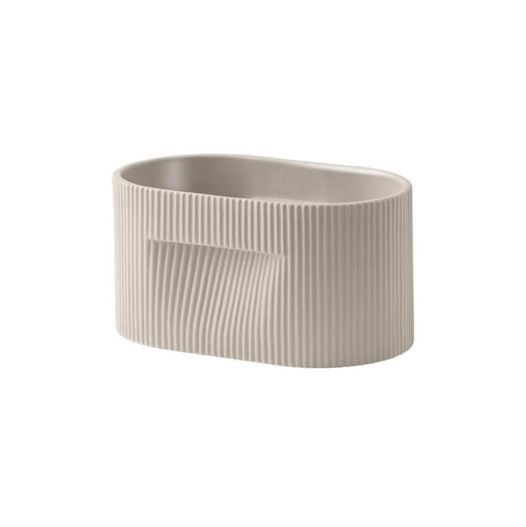 Muuto Ridge bloempot H13 beige