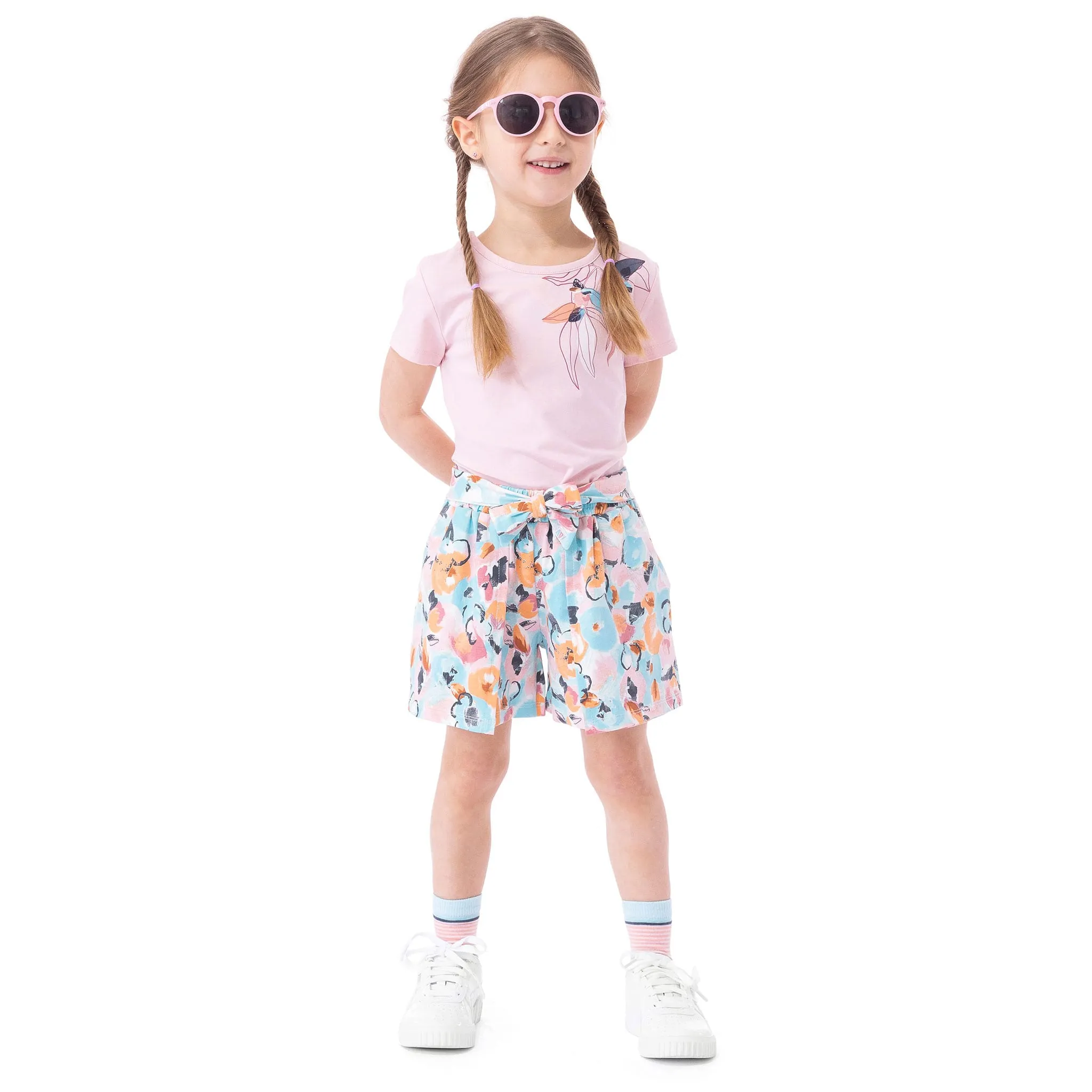 Nanö Lunettes de Soleil Roses 2-8