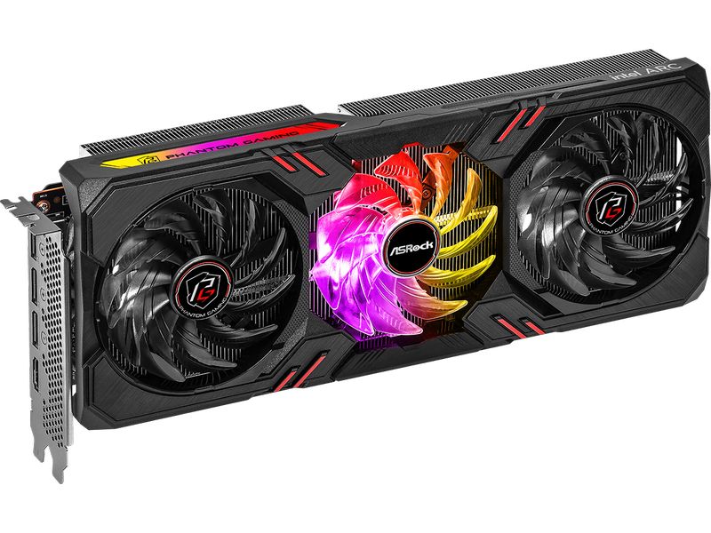 ASRock Grafikkarte Intel Arc A770 Phantom Gaming 16 GB OC Gamer-Grafikkarte mit 16 GB GDDR6-Speicher, ermöglicht Auflösungen bis zu 8k