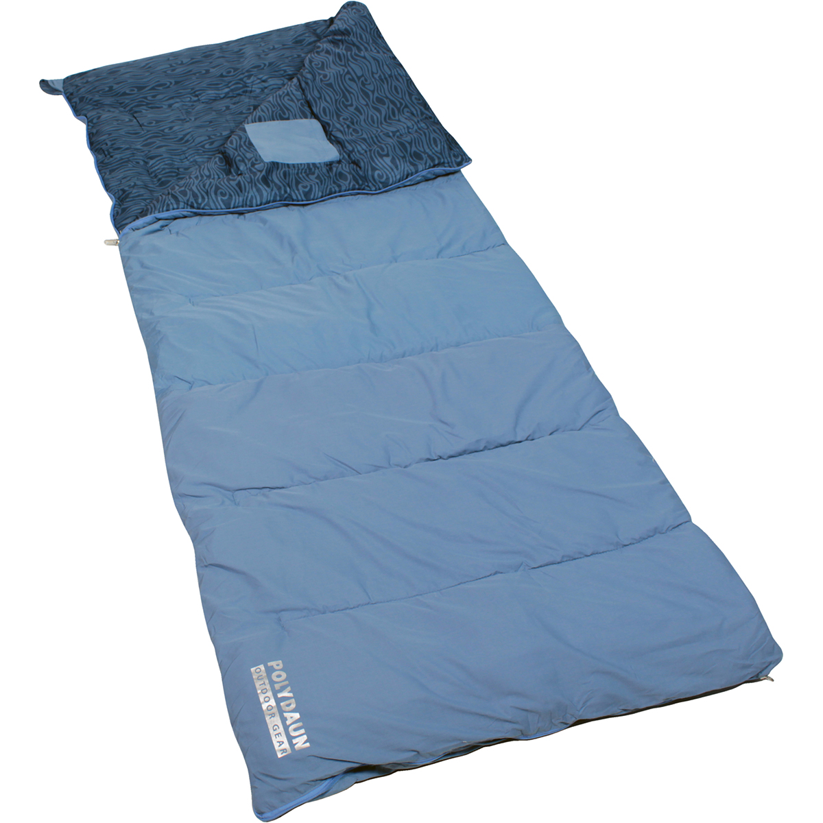 Polydaun Beachhouse slaapzak - Light Blue