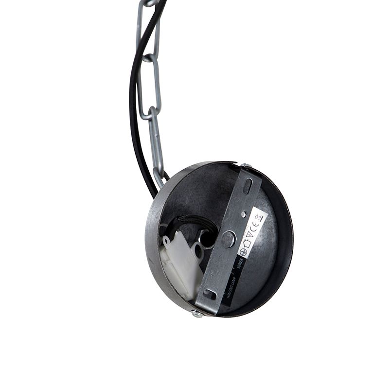 Industriële hanglamp grijs 40 cm - Samia Sabo