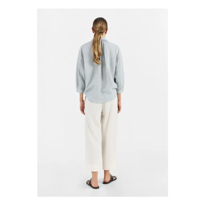Masscob Chemise Camarosa Lin | Bleu