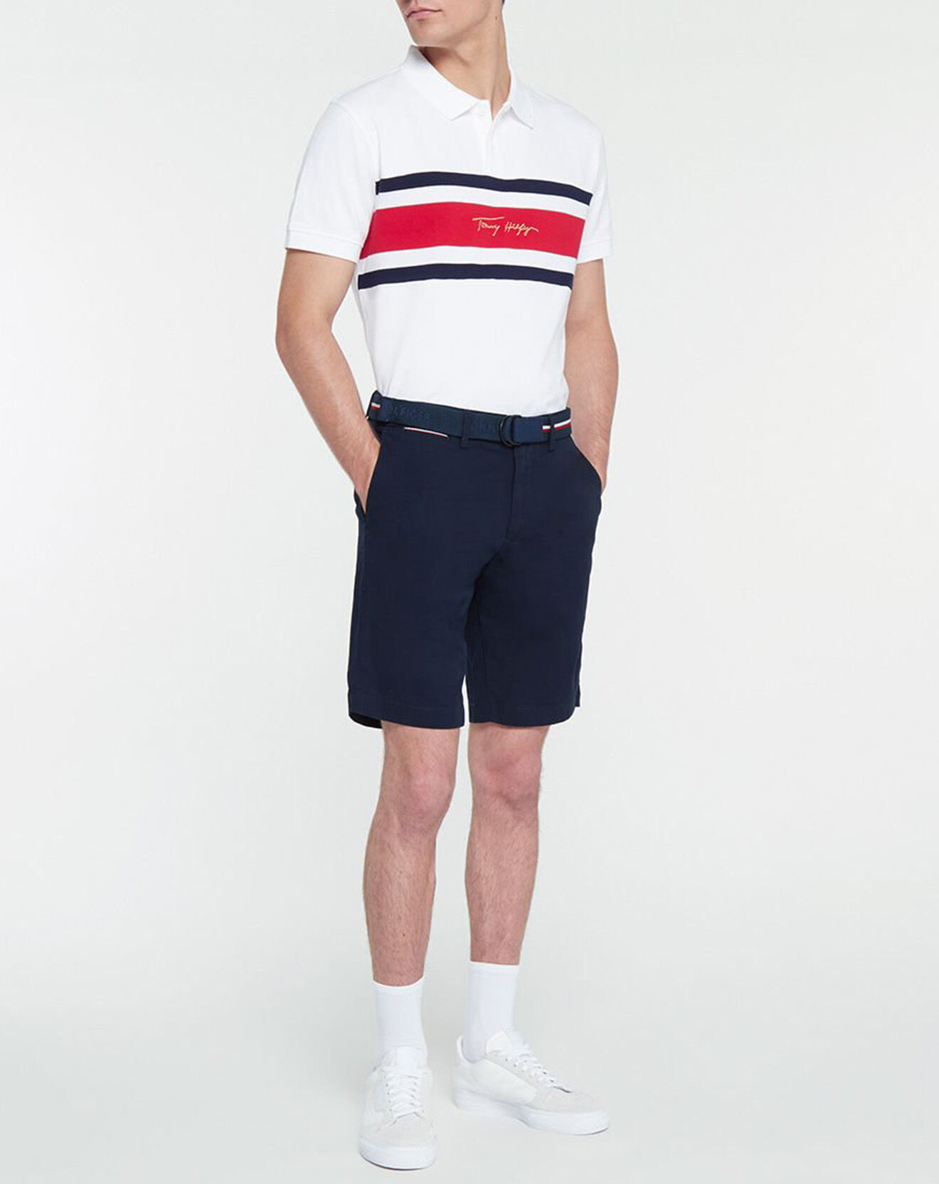 Tommy Hilfiger Short Brooklyn Light Twill bleu marine