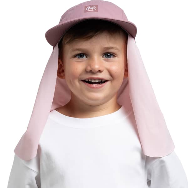 Casquette randonnée BUFF DESERT CAP KIDS SOLID ORCHID