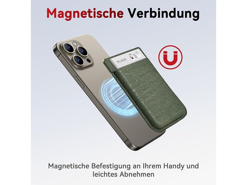 Plaud Note Magnetische Hülle Grün Passend zum Plaud Note AI Voice Recorder