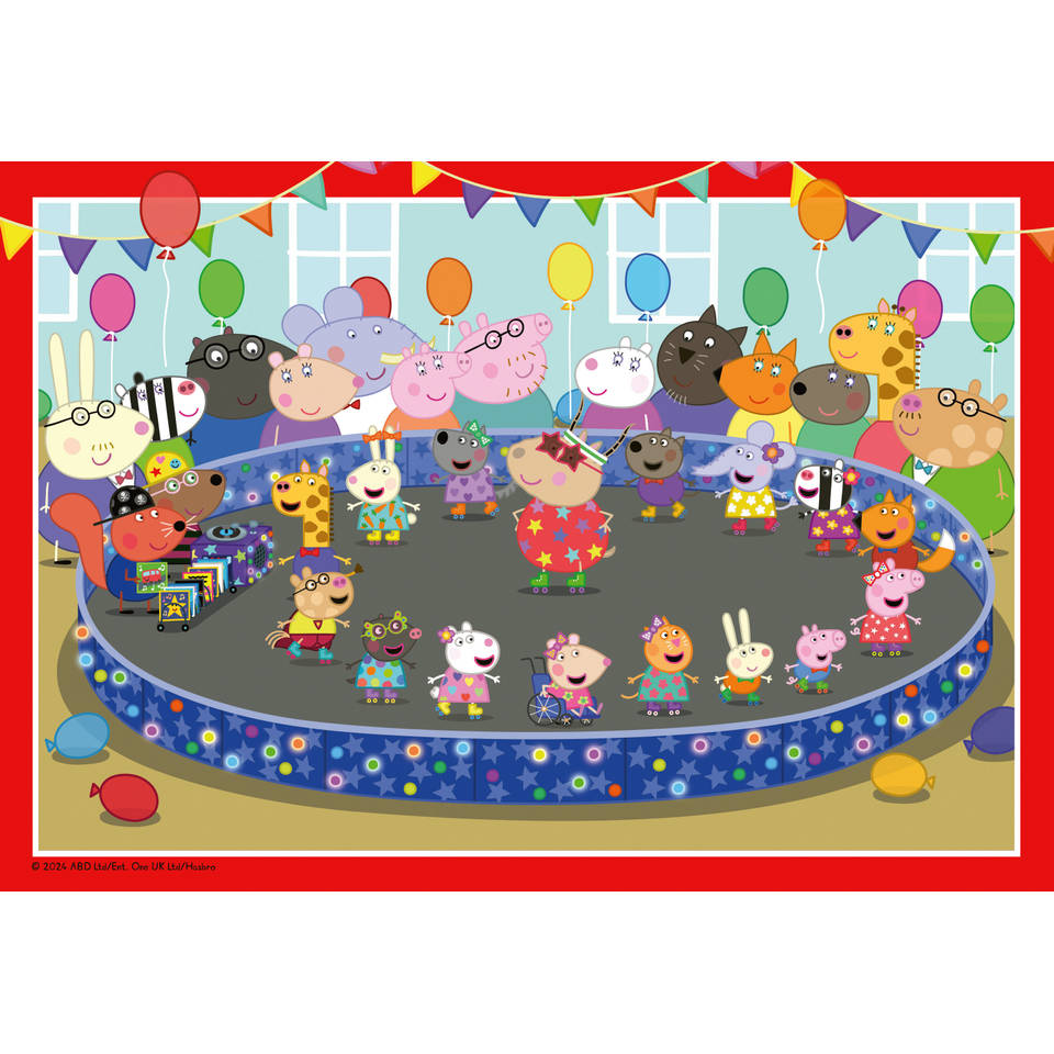 Ravensburger Peppa Pig puzzelset - 2 x 24 stukjes
