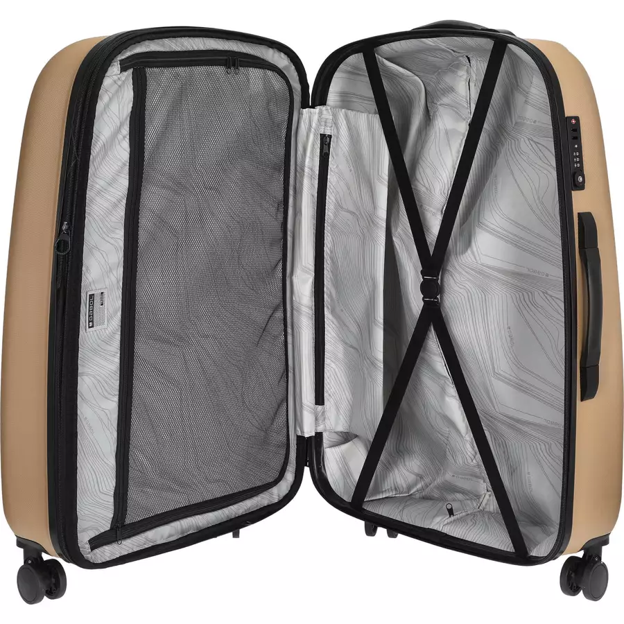 Gabol Paradise XP - 4-Rollen-Trolley L 77 cm erw. beige