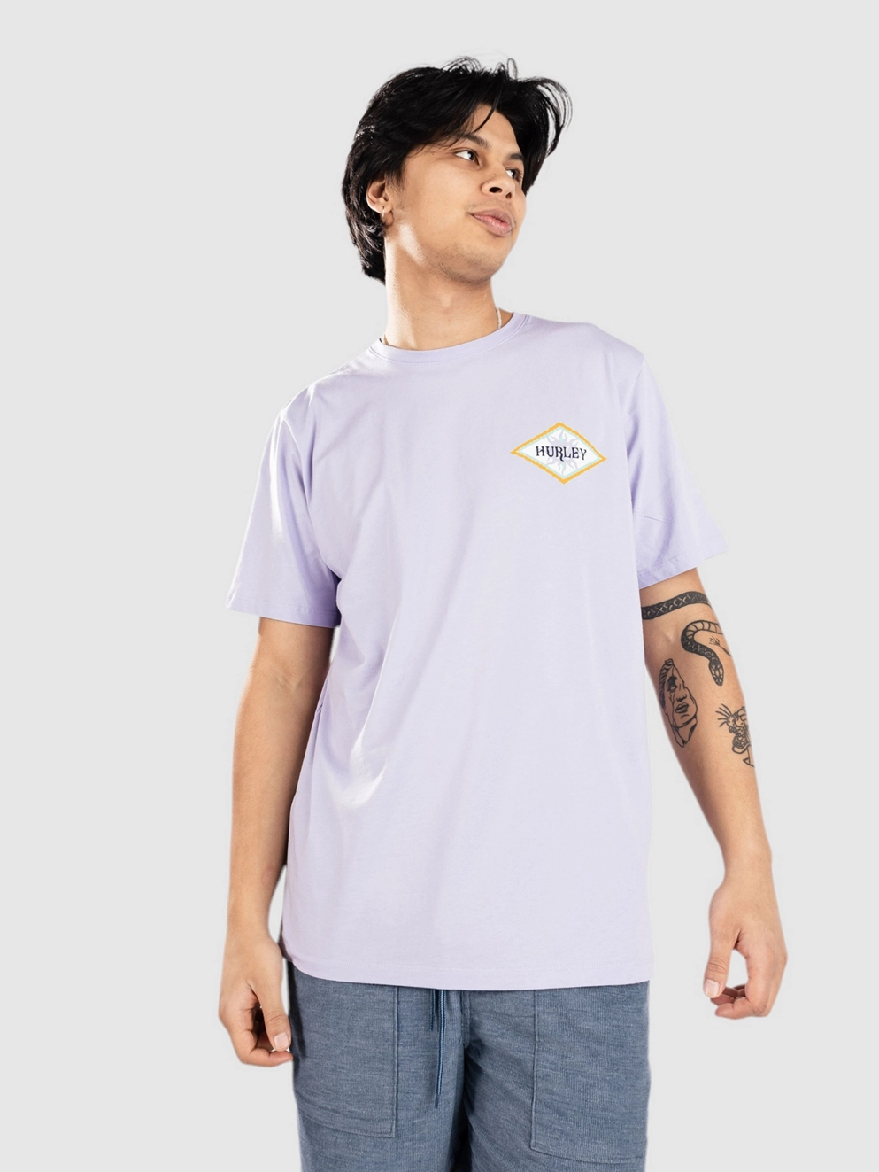 Hurley Tropics T-Shirt lavender mist