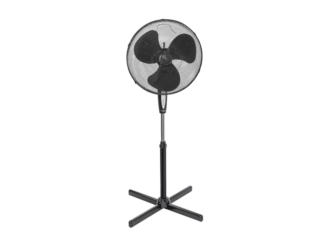 Bestron Ventilateur sur pied 45cm 45w noir avec télécommande - asv45zr
