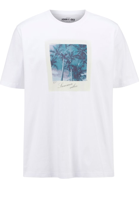 John F. Gee T-Shirt, Halbarm, Print, Rundhals, bis 72/4