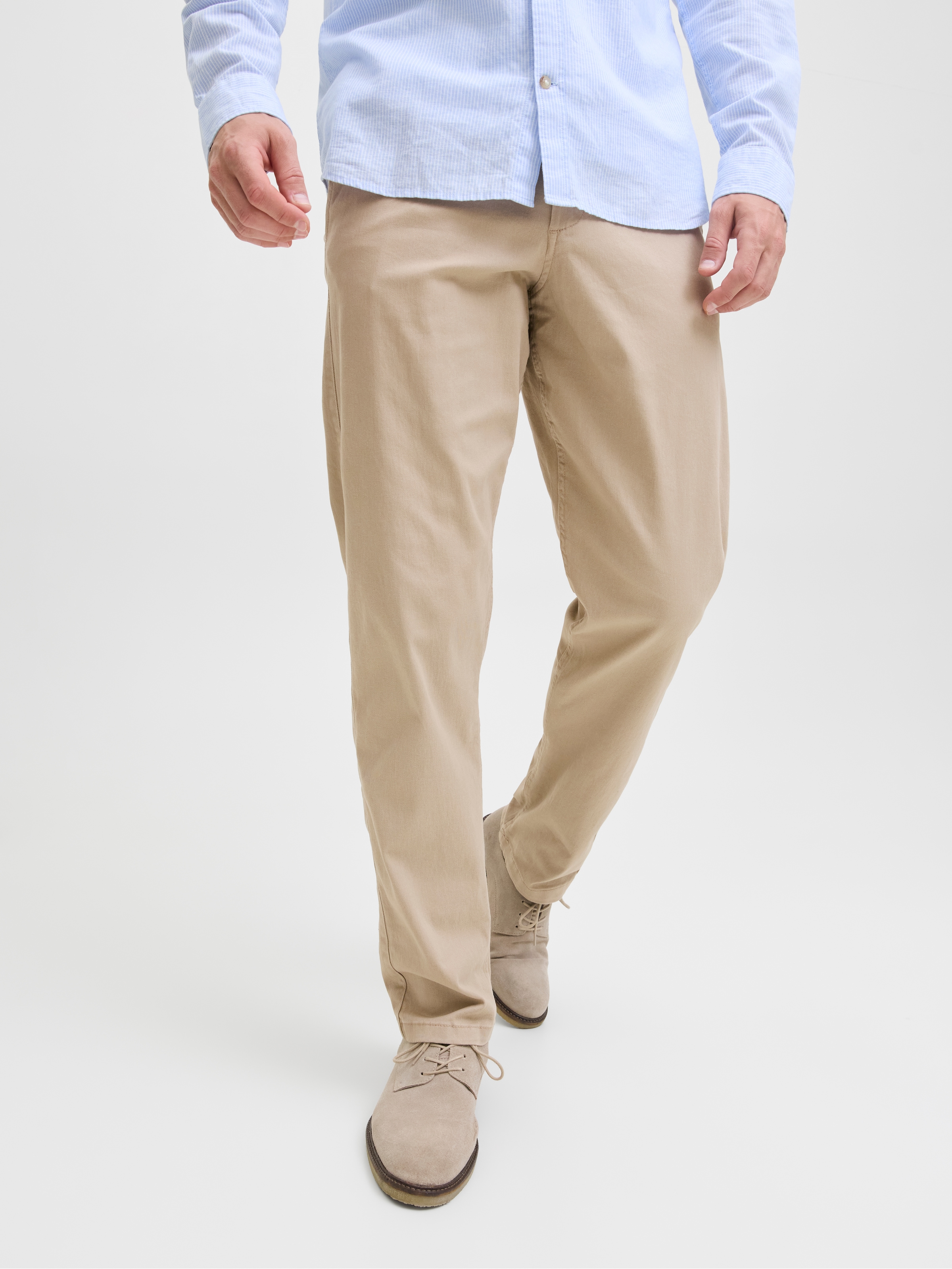 Jack & Jones Chinohose »JPSTKANE DAVE CHINO 2PK MP NOOS«  In vorgewaschener Qualität