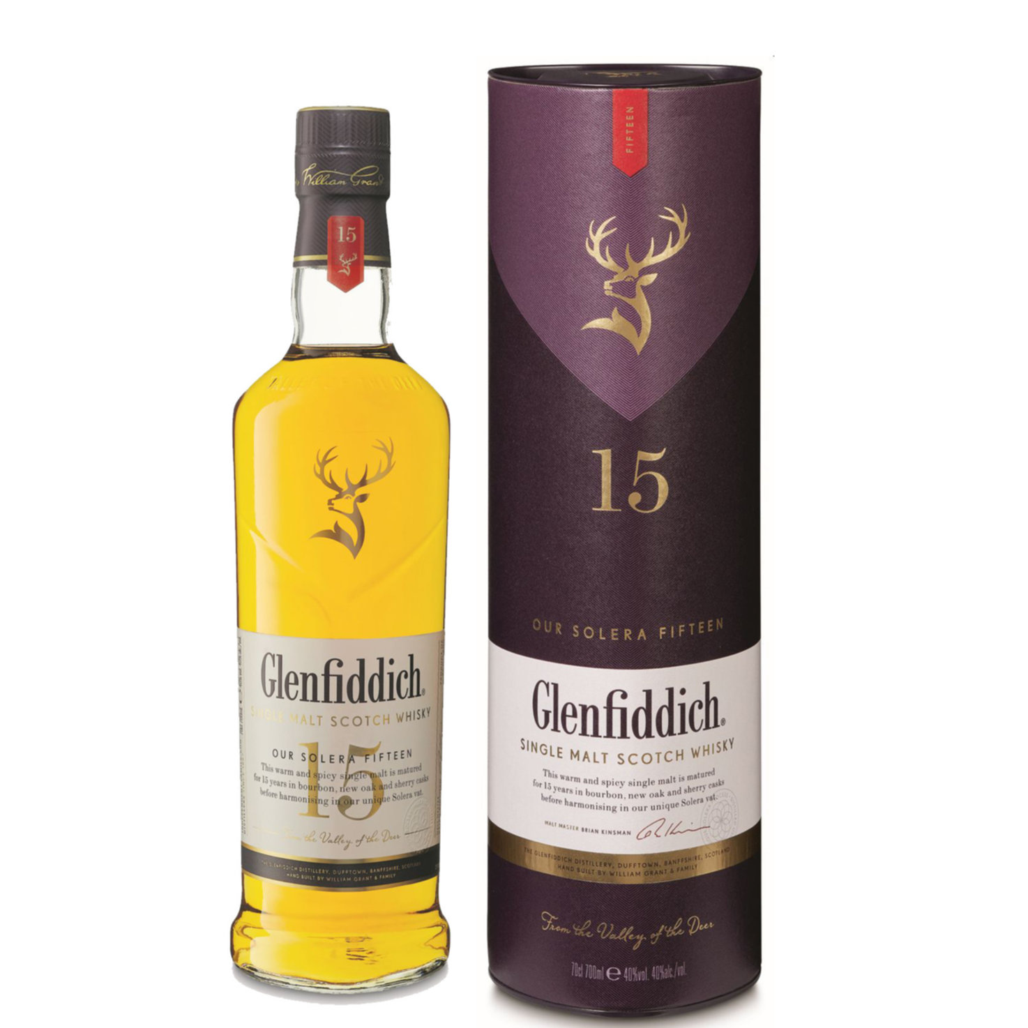 Glenfiddich Single Malt 15 Years -70cl