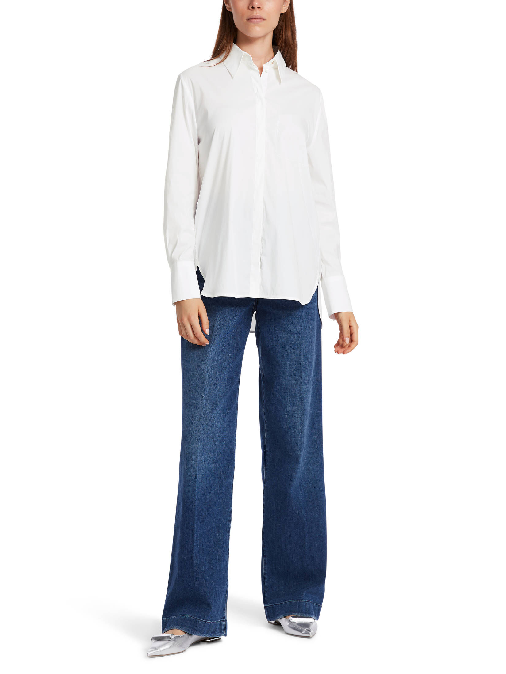 Marc Cain| Damen Hemdbluse Langarm
