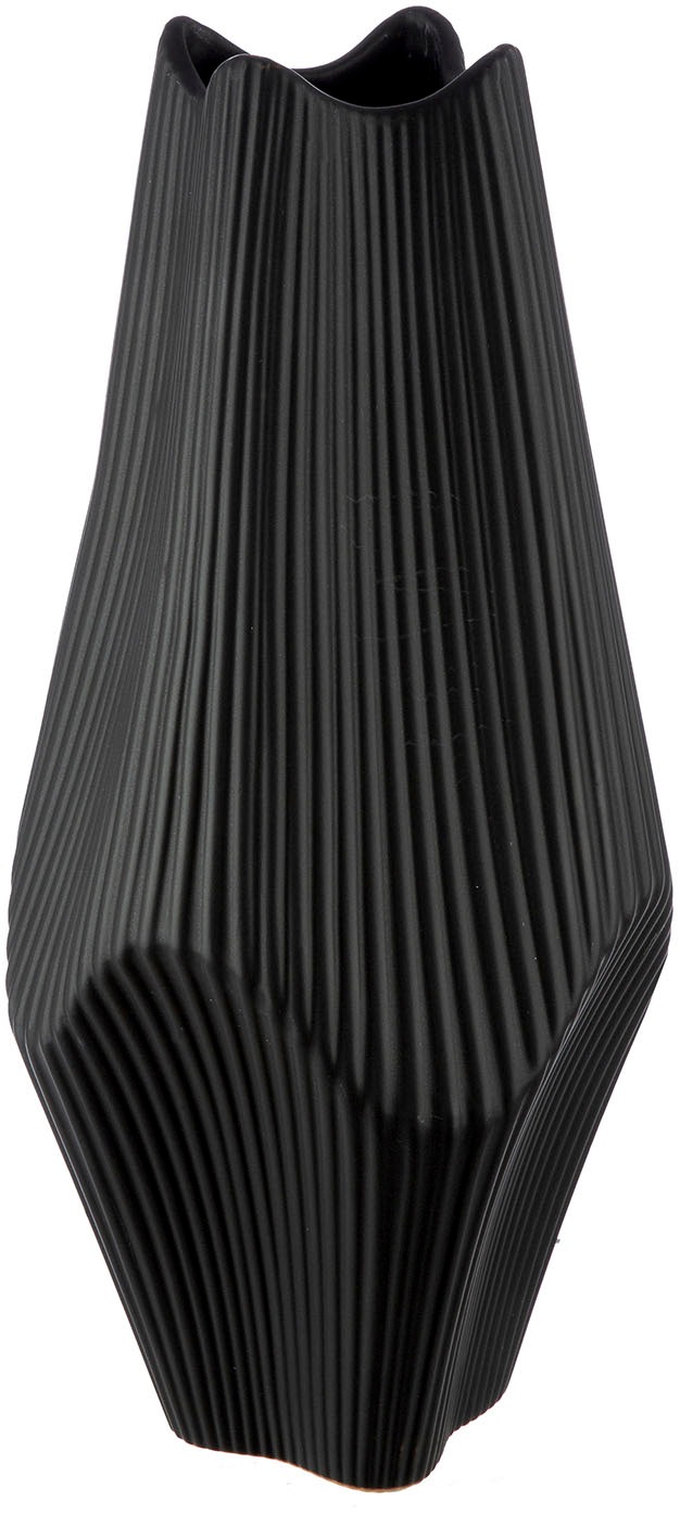 GILDE Tischvase »Vase Lamellen H. 30 cm«