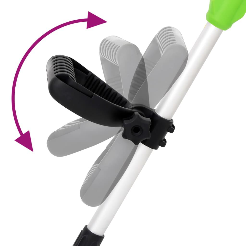 vidaXL Elektrische grastrimmer met telescopische steel, 29 cm, 550 W
