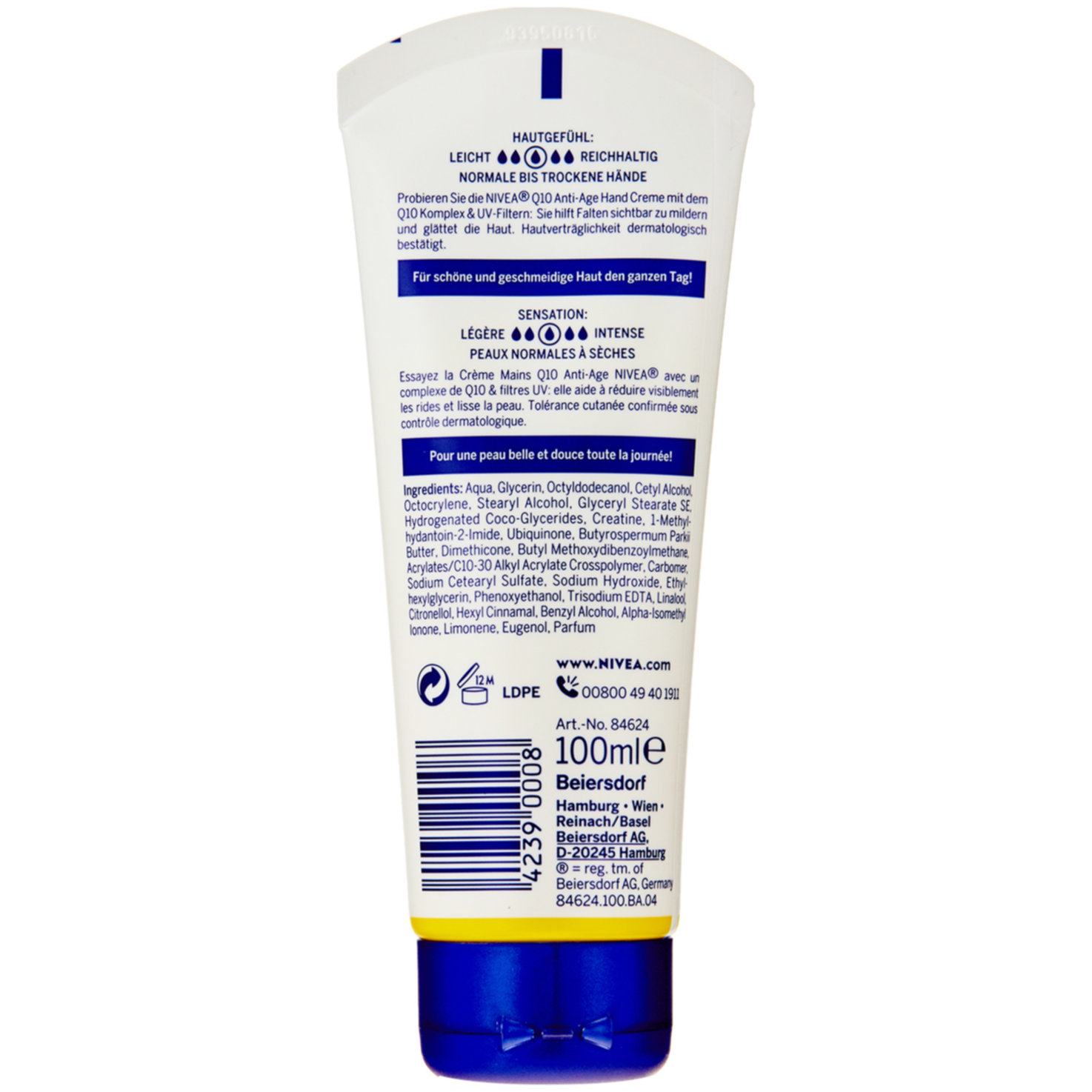 Nivea 3in1 Anti-Age Q10 Hand Creme